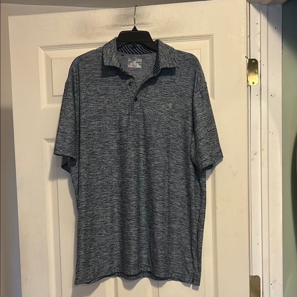 Under Armour Polo Shirt Size XL Blue Loose - Picture 1 of 7